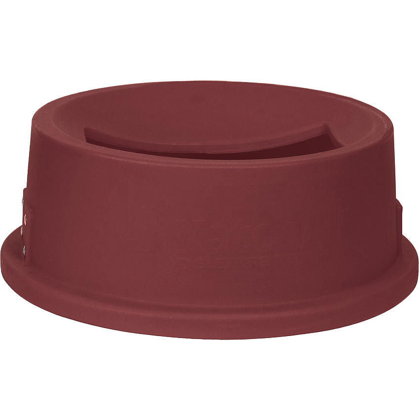 San Jamar Flatware Retriever Round - Plastic - Burgundy - 1 Each (KA3200)