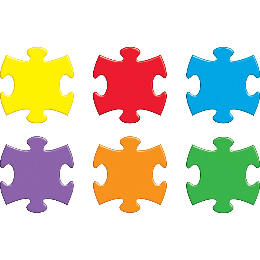 Trend Accents Interlocking Puzzle 5.50" - Theme/Subject: Learning - 6-10 Year36 Piece (T10906)