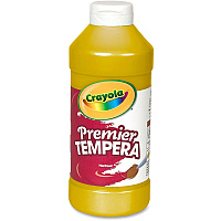 Crayola Premier Tempera Paint 1 Color(s) - Gold - 16 fl oz - 1 Each (541216083)