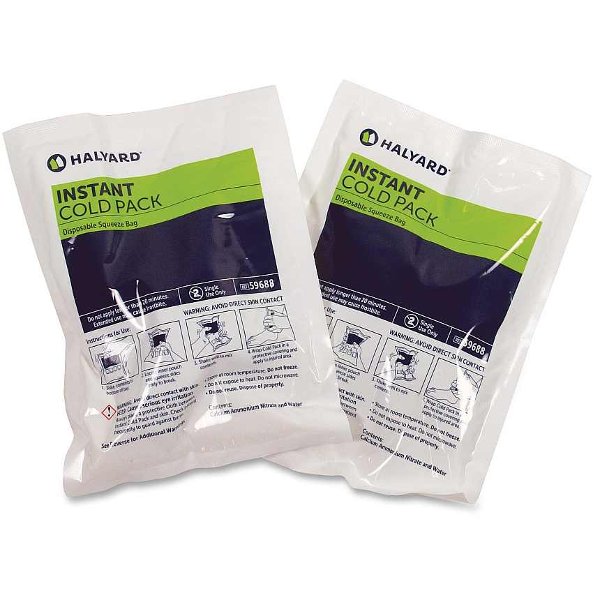 Halyard Instant Cold Pack 6.3" x 8.5" - 24 Carton (59688)