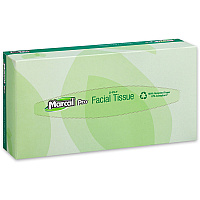 Marcal Pro Facial Tissue - Flat Box 2 Ply - 4.50" Width x 8.60" Length - White - 100 / Box (2930)