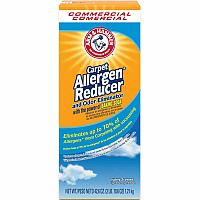 Arm & Hammer Commercial Carpet Allergen Reducer 42.60 oz (2.66 lb) - Light Scent - White - 1 Each (84113)