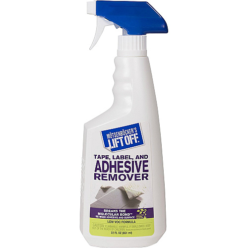 Motsenbockers Lift Off Mötsenböcker's Lift Off Motsenbocker Stain/Tape Remover (4 For Carpet, Fabric, Hard Surface, Fiberglass, Wall, Floor, Countertop, Vinyl, Tile, Metal, Upholstery, ... - 22 fl oz (0.7 quart) - Residue-free, Carcinogen-free, Eco- 0701)