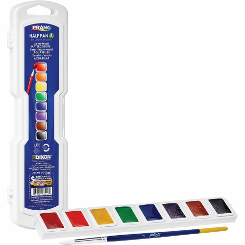 Dixon Prang Half Pan Watercolor Set (08000)