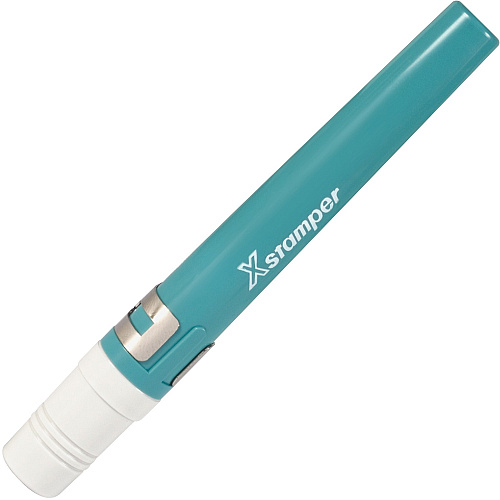 Xstamper 1/4" Round Inspection Stamp 0.25" Impression Diameter - 50000 Impression(s) - Assorted - Rubber - 1 Each (N06)