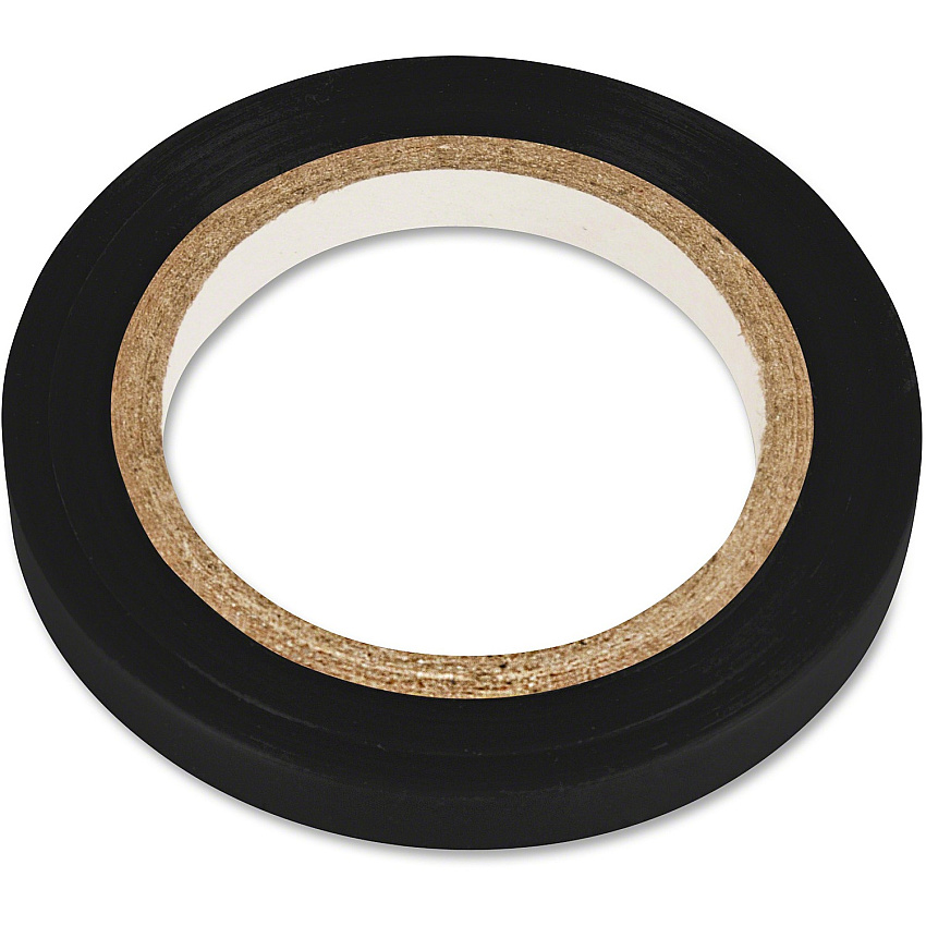 COSCO Glossy Art Tape 27 ft Length x 0.25" Width - Black - For Board - 1 Each (098075)