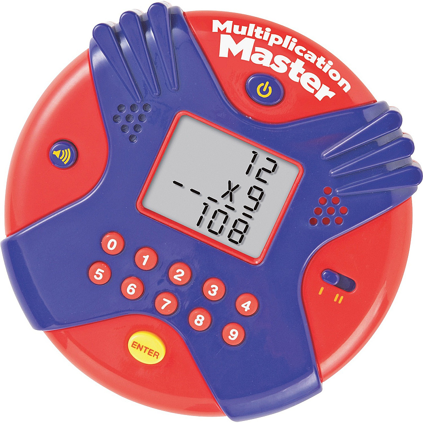 Learning Resources Multiplication Master Electronic Flash Card Game Electronic Flash Card - Theme/Subject: Learning - 7-10 Year (LER6967)