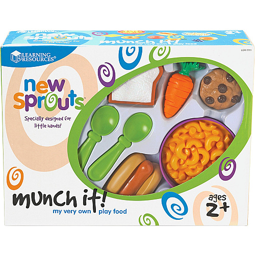New Sprouts - Munch It! Play Food Set 1 / Set - 2 Year to 6 Year - Plastic (LER7711)