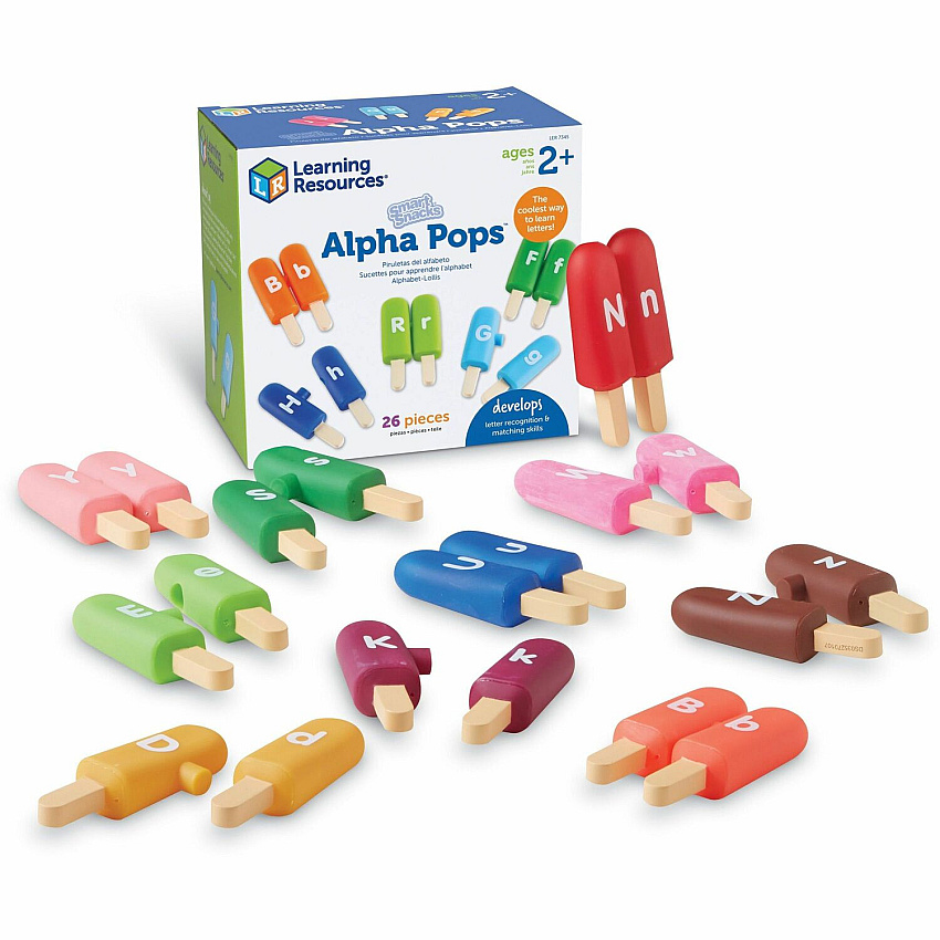 Smart Snacks Alpha Pops Learning Toy - 2 Year & Up - Multi (LER7345)