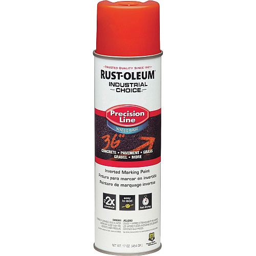 Rust-Oleum Industrial Choice Precision Line Marking Paint 1 Color(s) - Alert Orange - 17 fl oz - 1 Each (203035)