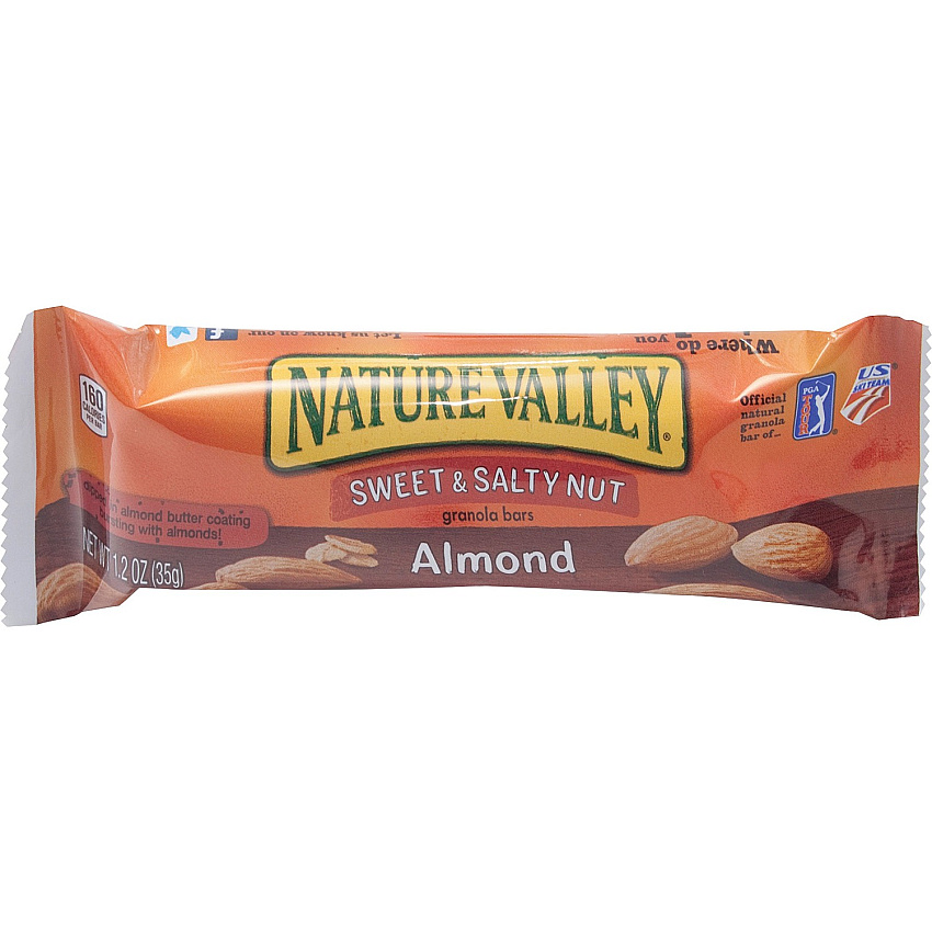 NATURE VALLEY Sweet & Salty Nut Bars Sweet and Salty - 1.20 oz - 16 / Box (SN42068)