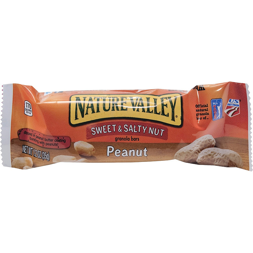 NATURE VALLEY Sweet & Salty Nut Bars Sweet and Salty - 1.20 oz - 16 / Box (SN42067)
