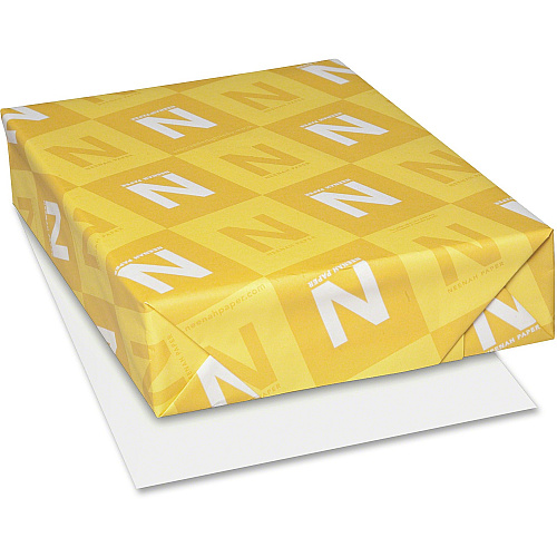 Neenah Paper Neenah Capitol Bond Paper - White 96 Brightness - Letter - 8 1/2" x 11" - 24 lb Basis Weight - Light Cockle - Archival-safe, Watermarked - White - 500 / Ream (B622)