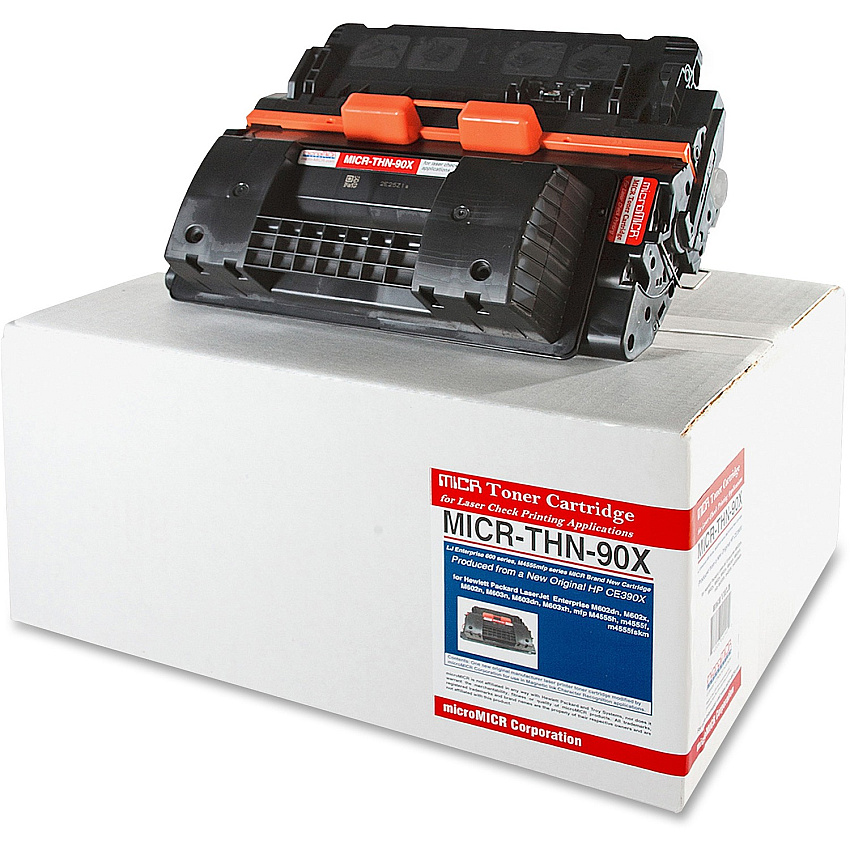 microMICR MICR Toner Cartridge - Alternative for HP 90X 24000 Pages (MICRTHN90X)