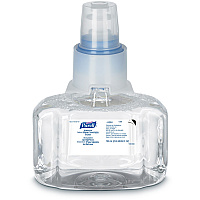 PURELL&reg; Advanced Hand Sanitizer Foam Refill Clean Scent - 23.7 fl oz (700 mL) - Pump Bottle Dispenser - Kill Germs - Hand - Clear - Removable Pump, Durable - 1 Each (130503)