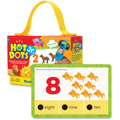 Hot Dots Jr. Numbers Card Set (2353)