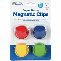 Learning Resources Super Strong Magnetic Clips Set 1.5
