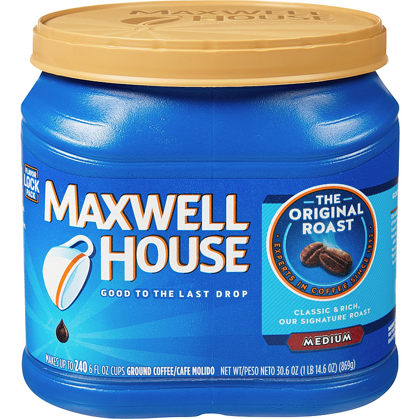 Maxwell House Ground Original Roast Coffee Medium - 30.6 oz - 1 Each (04648)