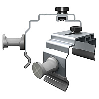 Ghent X-Hangers NEX011XHS Mounting Adapter for Markerboard - Black