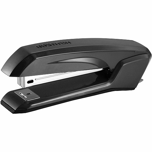 Bostitch Ascend Stapler Staples Upto 20 Sheet - Holds Upto 210 Staple - Full Strip - Staple Size: 0.25" - 3.62" Throat Depth - Top Loading - Black - 1 Each (B210)