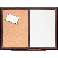 Lorell Combo Dry-Erase/Cork Board 24