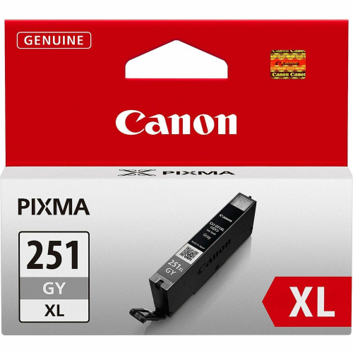 Canon CLI251XLGY Gray Ink Cartridge