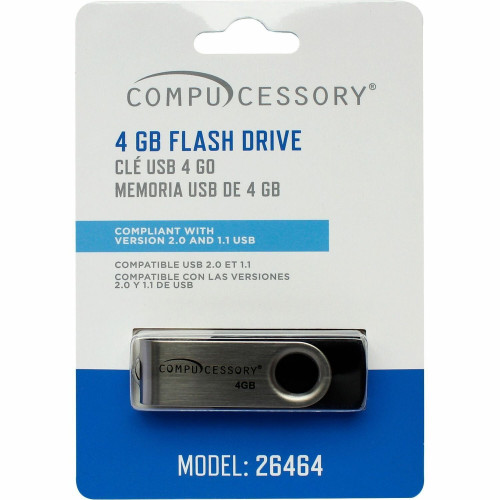 Compucessory 4GB USB 2.0 Flash Drive (26464)