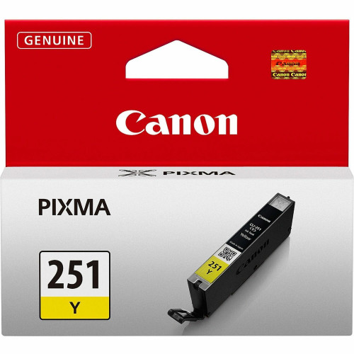 Canon CLI-251Y Yellow Ink Cartridge