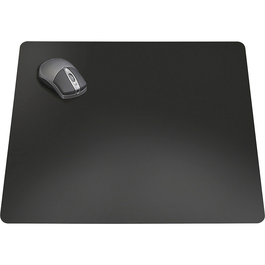 Artistic Rhino II Antimicrobial Protective Desk Pads Rectangular - 36" Width x 24" Depth - Polyvinyl Chloride (PVC) - Black (LT812M)