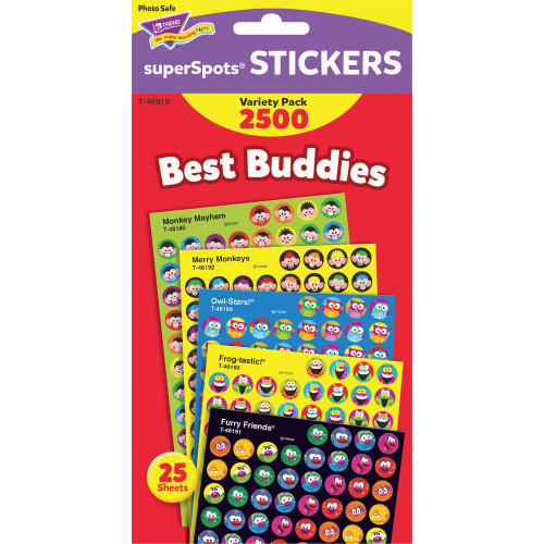Trend Best Buddies Super Spots Stickers (T46919)