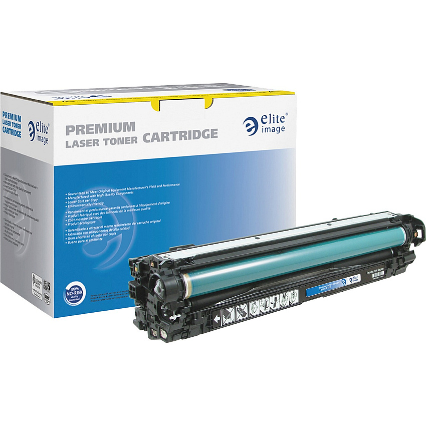 Elite Image Remanufactured Laser Toner Cartridge - Alternative for HP 650A (CE270A) - Black - 1 Each 13500 Pages (75745)