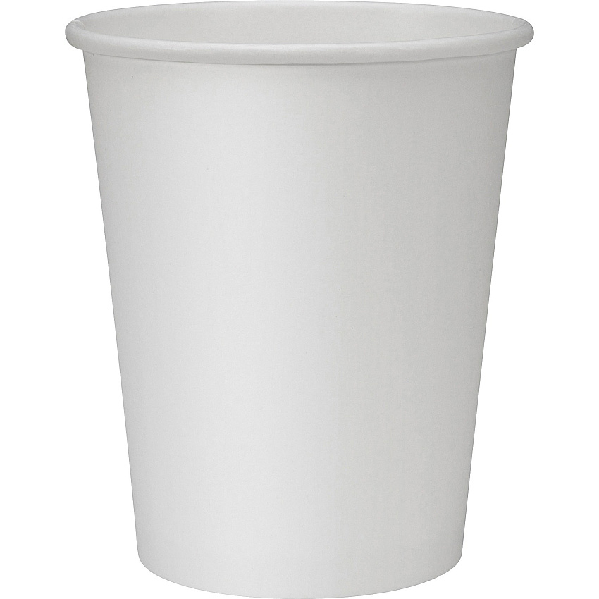 Genuine Joe 8 oz Disposable Hot Cups 8 fl oz - White - Polyurethane - Beverage, Hot Drink - 50 / Pack (GJO19045)