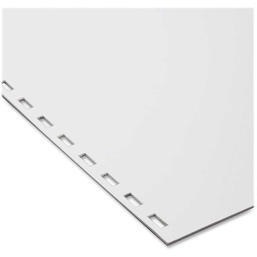 GBC CombBind 19-hole Pre-Punched Paper - White 96 Brightness - Letter - 8 1/2" x 11" - 20 lb Basis Weight - Pre-punched - White - 500 / Pack (2020046)