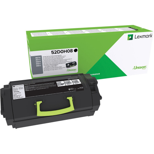 Lexmark 52D0H08 High Black Toner Cartridge