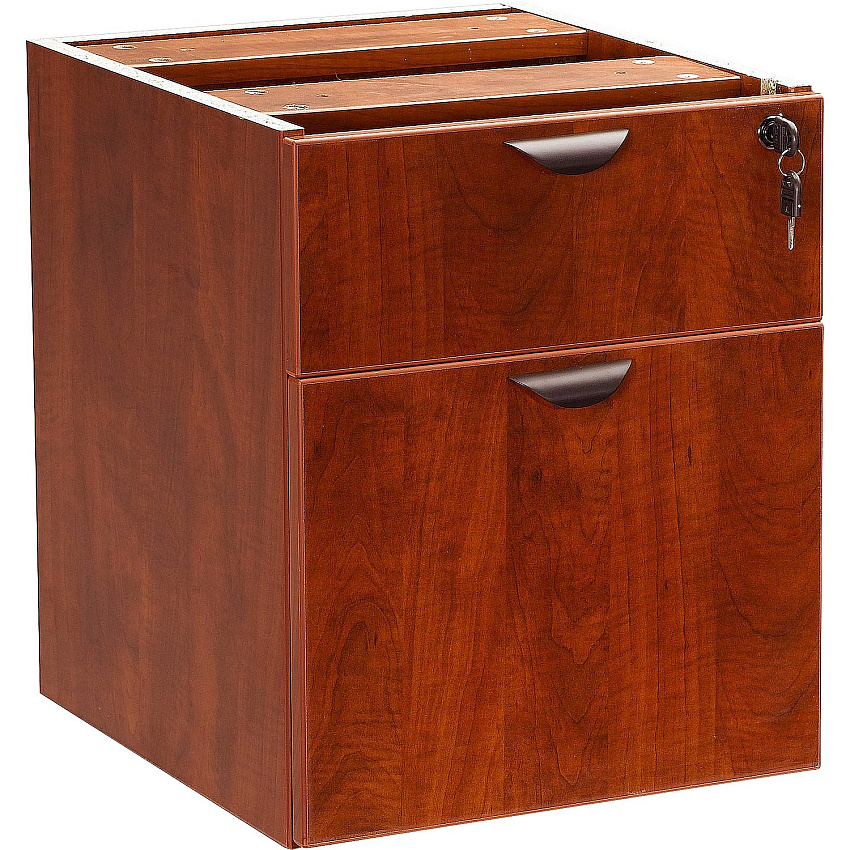 Boss ? Hanging Pedestal 16" Width x 16" Depth x 19" Height - Wood - Cherry - 1 Each (N108C)
