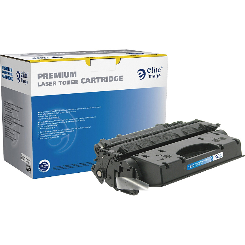 Elite Image Remanufactured Toner Cartridge - Alternative for HP 05X (CE505X) 9750 Pages (75632)