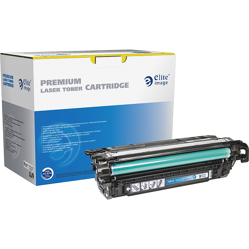 Elite Image Remanufactured High Yield Laser Toner Cartridge - Alternative for HP 649X (CE260X) - Black - 1 Each 17000 Pages (75812)