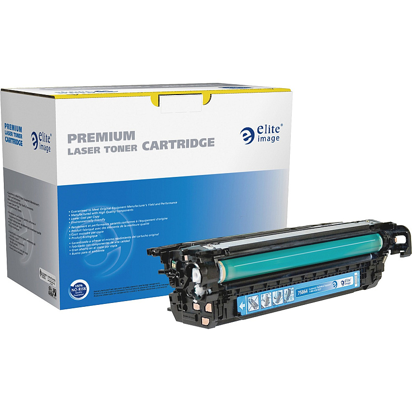 Elite Image Remanufactured Laser Toner Cartridge - Alternative for HP 646A (CF031A) - Cyan - 1 Each 12500 Pages (75864)