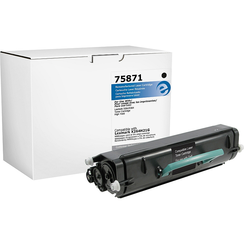 Elite Image Remanufactured Toner Cartridge - Alternative for Lexmark (X264H21A) 9000 Pages (75871)