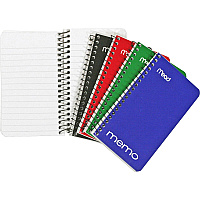 Mead Wirebound Memo Notebook 60 Sheets - Wire Bound - 15 lb Basis Weight - 3