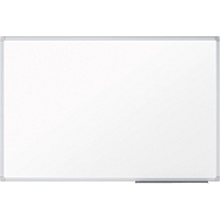 Mead Basic Dry-Erase Board 48" (4 ft) Width x 36" (3 ft) Height - White Melamine Surface - Silver Aluminum Frame - Durable - 1 Each (85357)