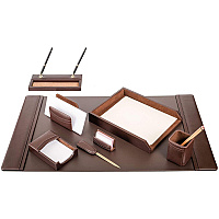 Dacasso Leather Desk Set 1 Each (D3412)