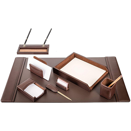 Dacasso Leather Desk Set 1 Each (D3412)