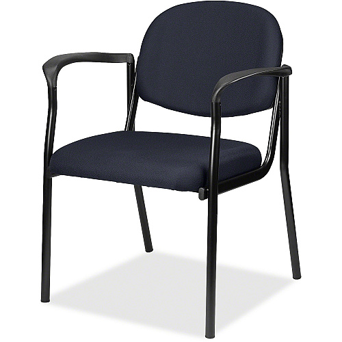 Eurotech Dakota 8011 Guest Chair Navy Seat Color - Fabric Seat Material - Navy Back Color - Fabric Back Material - Steel Frame Material - Four-legged Base - Perfection Navy - 1 Each (801166)