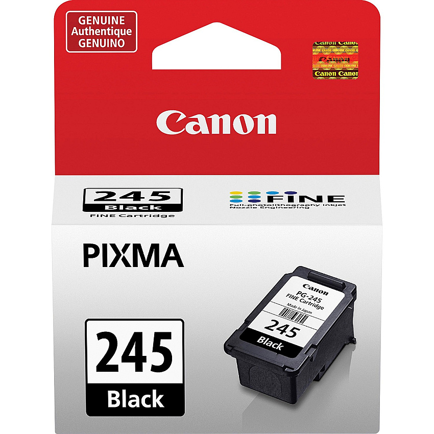 Canon PG-245 Original Inkjet Ink Cartridge - Pigment Black - 1 Each
