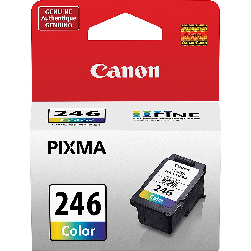 Canon CL-246 Original Inkjet Ink Cartridge - Tri-color - 1 Each