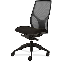 9 to 5 Seating Vault 1460 Armless Task Chair Black Seat Color - 5-star Base - 1 Each (1460K200M101)