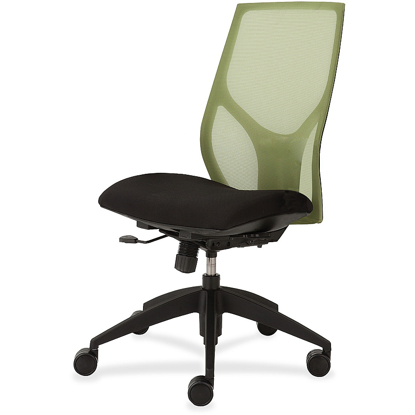 9 to 5 Seating Vault 1460 Armless Task Chair Black Seat Color - 5-star Base - 1 Each (1460Y100M401)