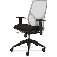 9 to 5 Seating Vault 1460 Task Chair Onyx Seat Color - White Back Color - 5-star Base - 1 Each (1460Y1A8M301)