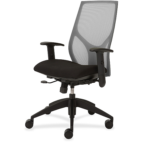 9 to 5 Seating Vault 1460 Task Chair Onyx Seat Color - Gray Back Color - 5-star Base - 1 Each (1460Y1A8M201)